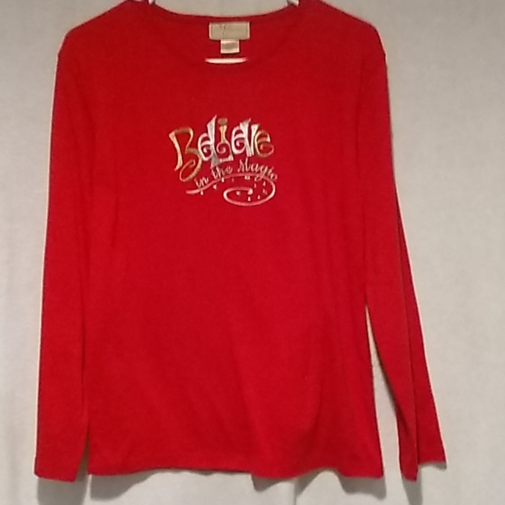 M & C Sportswear Lg. Women's Long Sleeve Tee